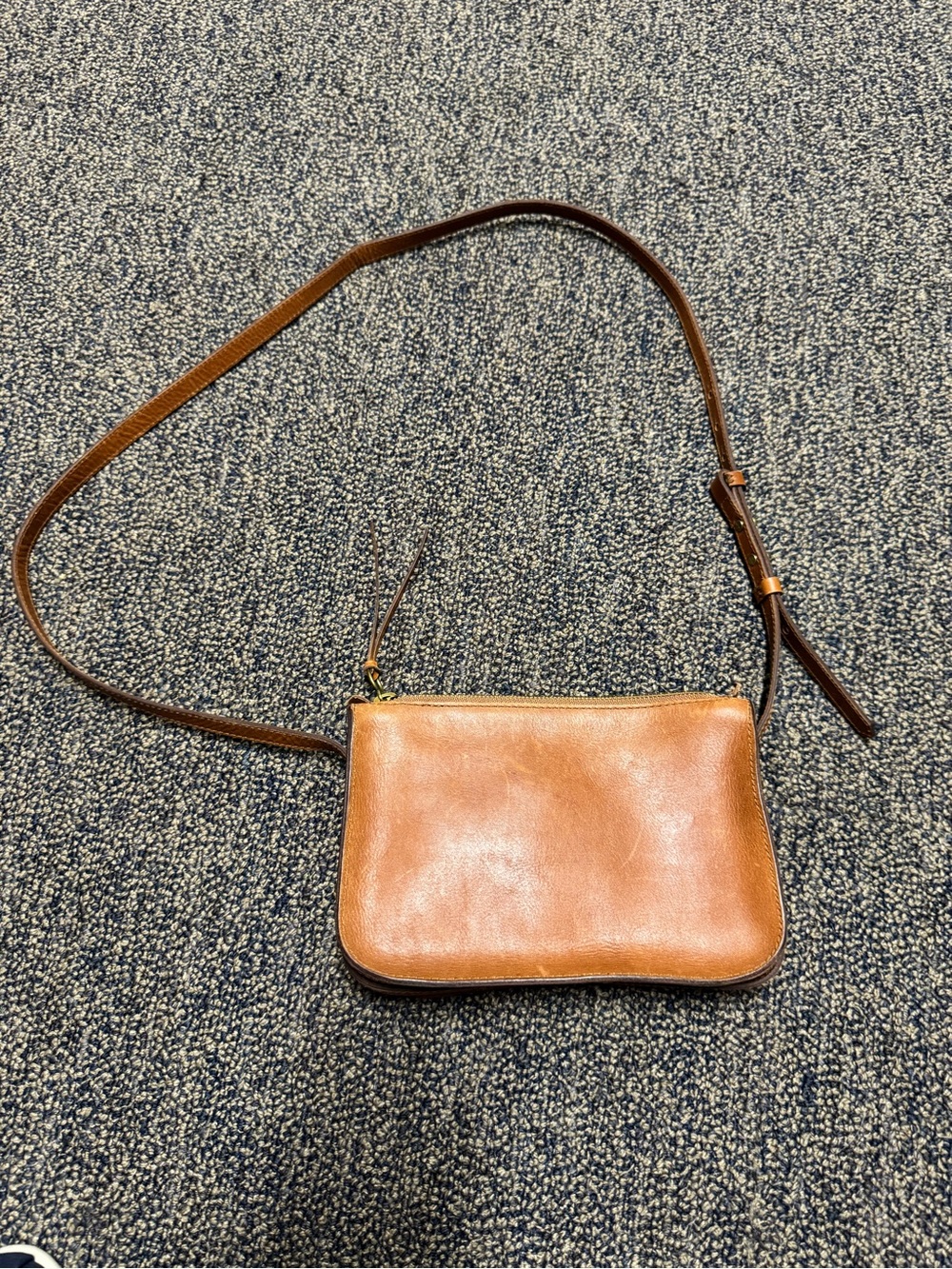 Madewell Chestnut Leather Crossbody Bag - Picture 2 of 11